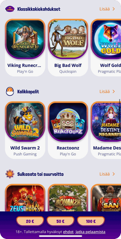 Pelikaani livekasino Evolution