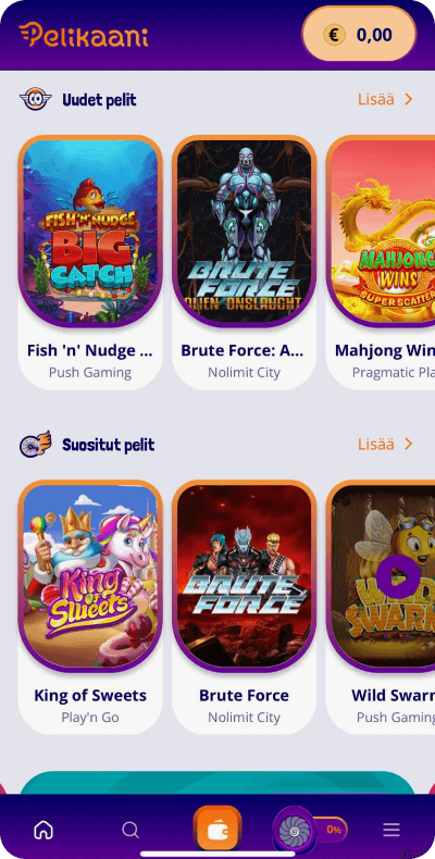 Pelikaani mobiilissa